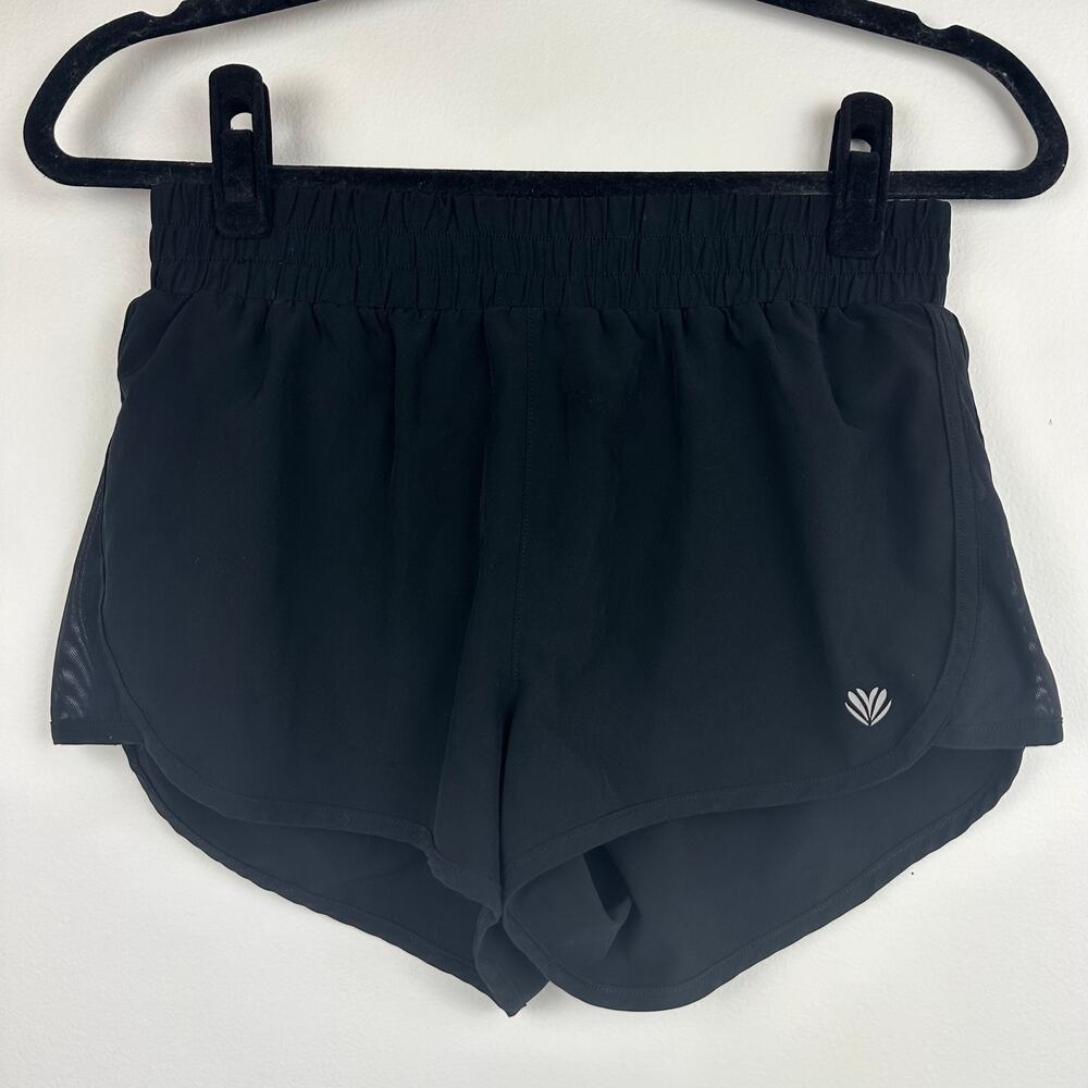Forever 21 Womens Activewear Workout Gym Running Pull-On Black Shorts Small